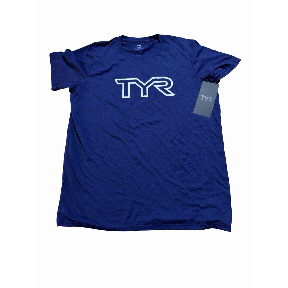TYR Navy Blue Tshirt - New - Large - $29.99